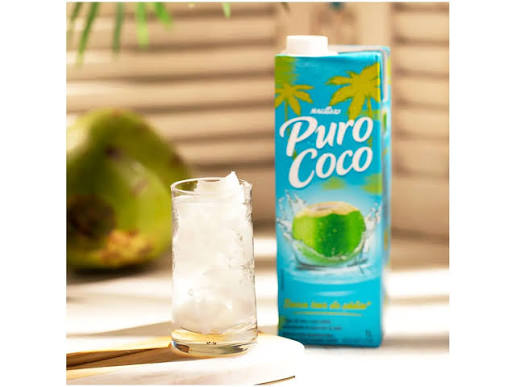 Água de coco puro coco 1l