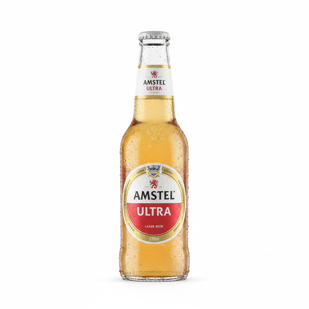Cerveja amstel ultra long neck 355ml