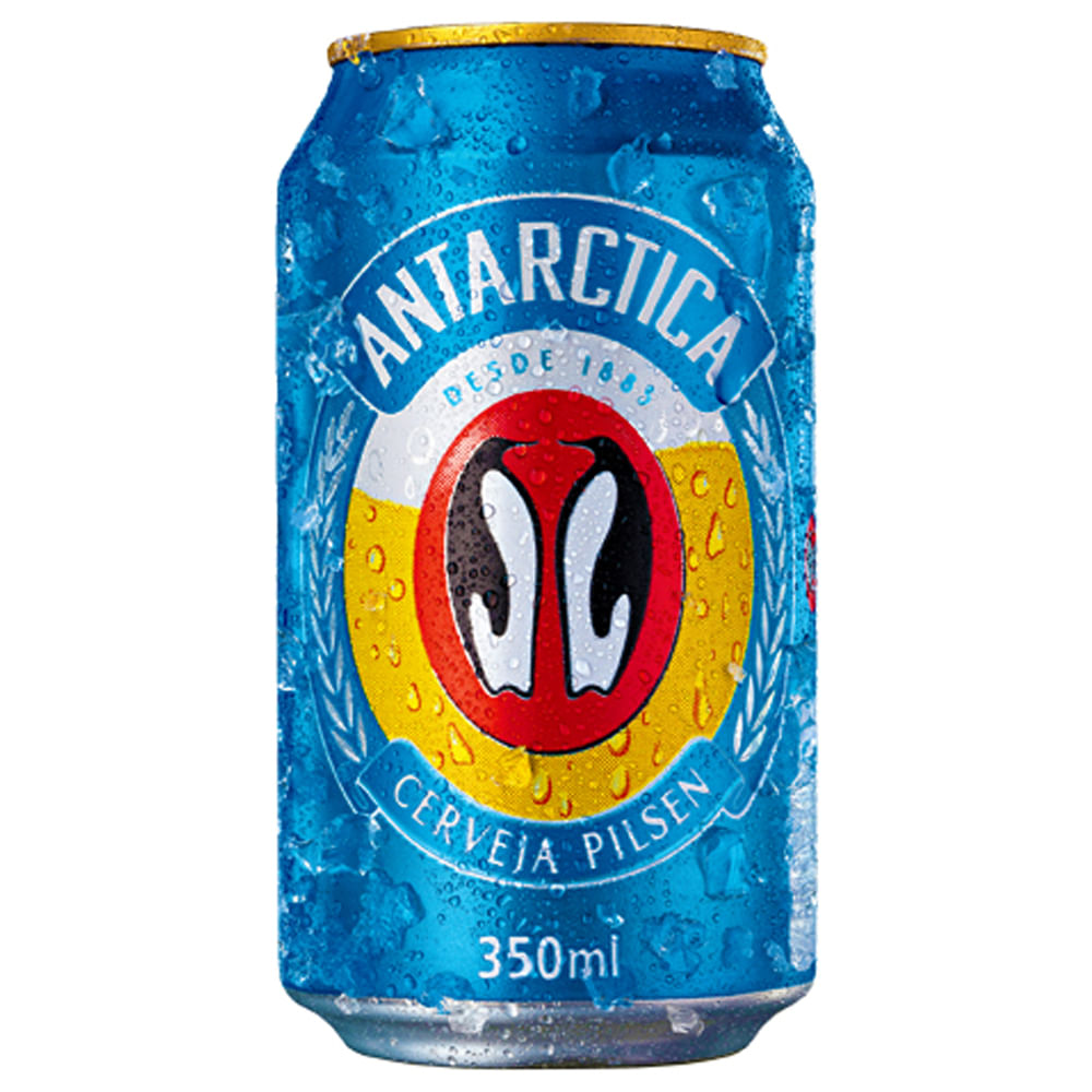 Cerveja Antarctica boa lata 350ml