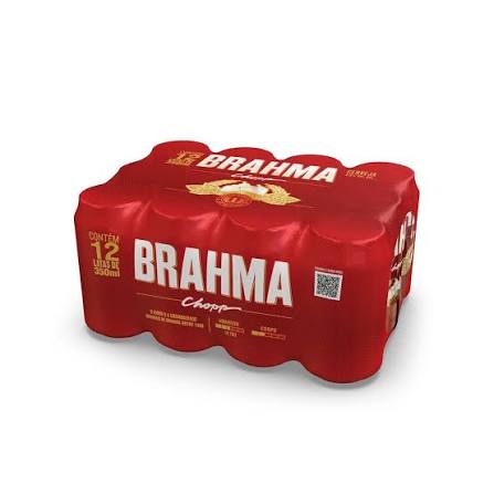 Cerveja Brahma lata 12x350ml