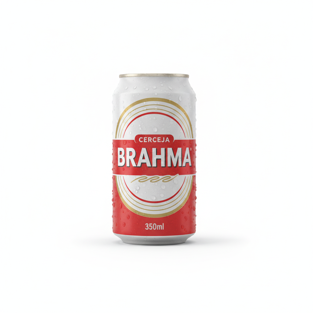 Cerveja brahma lata 350ml