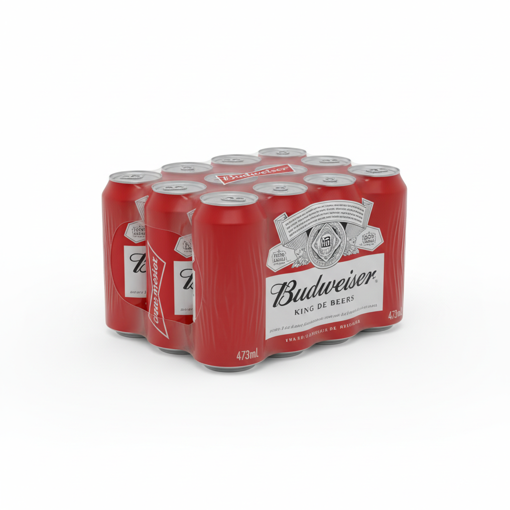 Cerveja budweiser 12x473ml