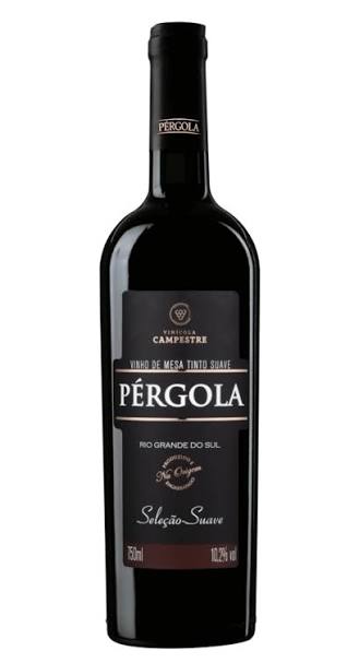 Vinho Pérgola Tinto Suave 750ml